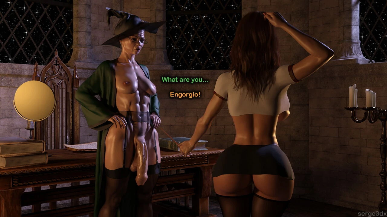 Hermione Granger and the Professor's Wand porn comic picture 122