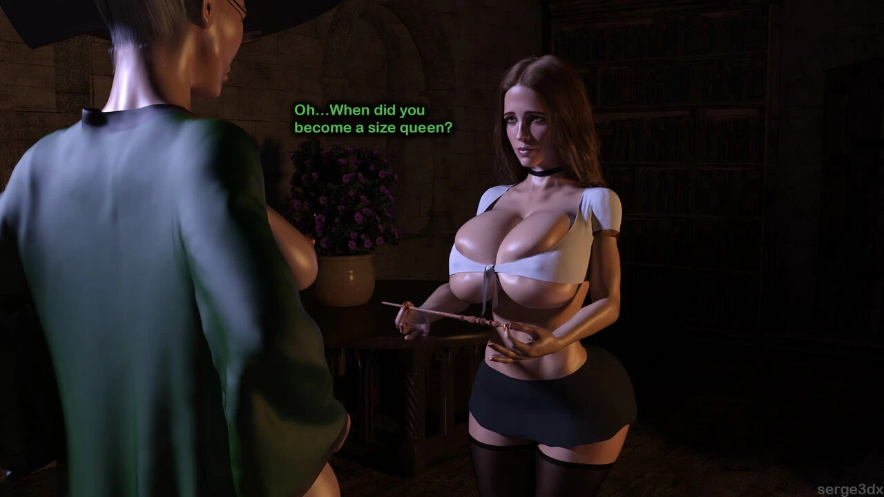Hermione Granger and the Professor's Wand porn comic picture 124
