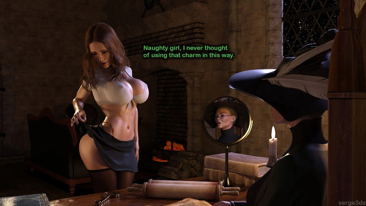 Hermione Granger and the Professor's Wand porn comic picture 13