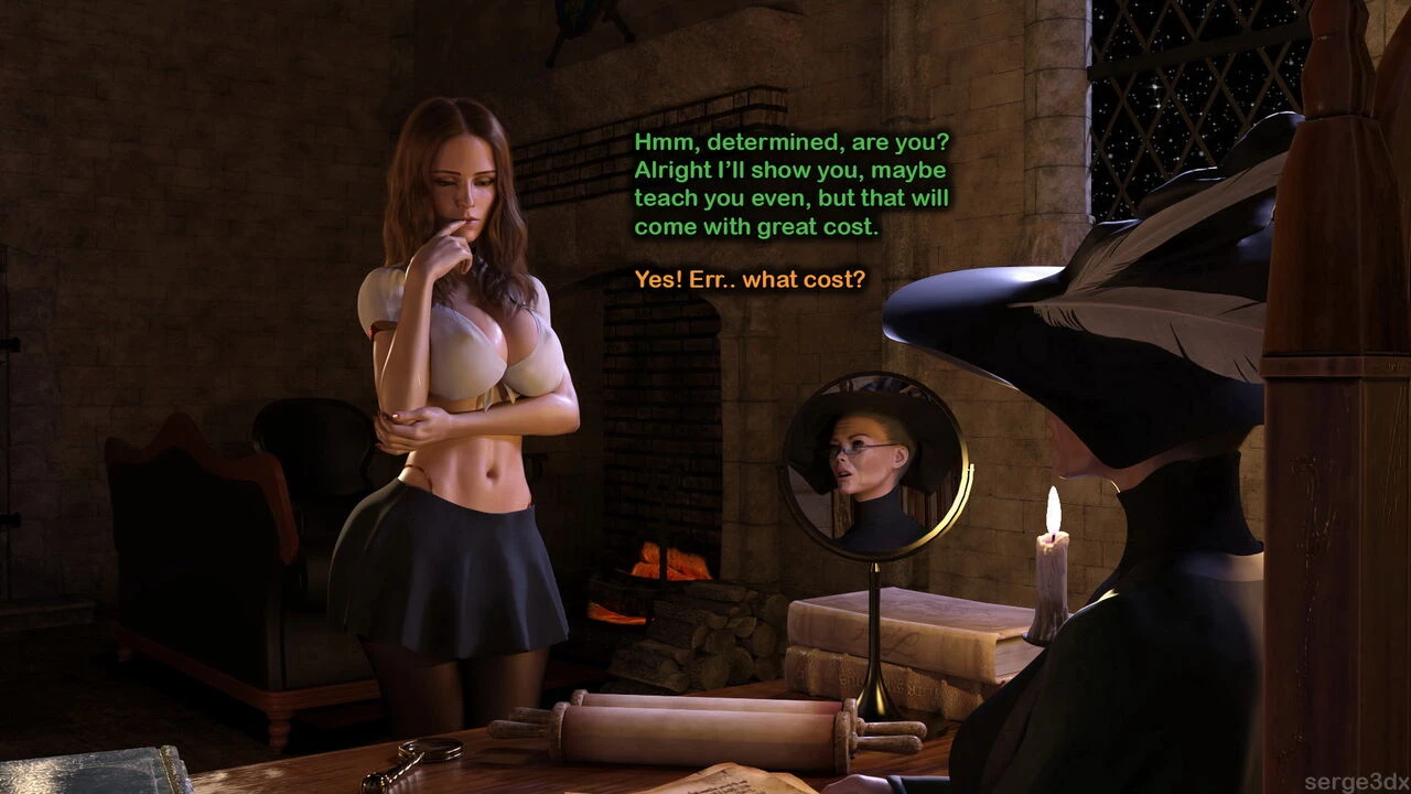 Hermione Granger and the Professor's Wand porn comic picture 15