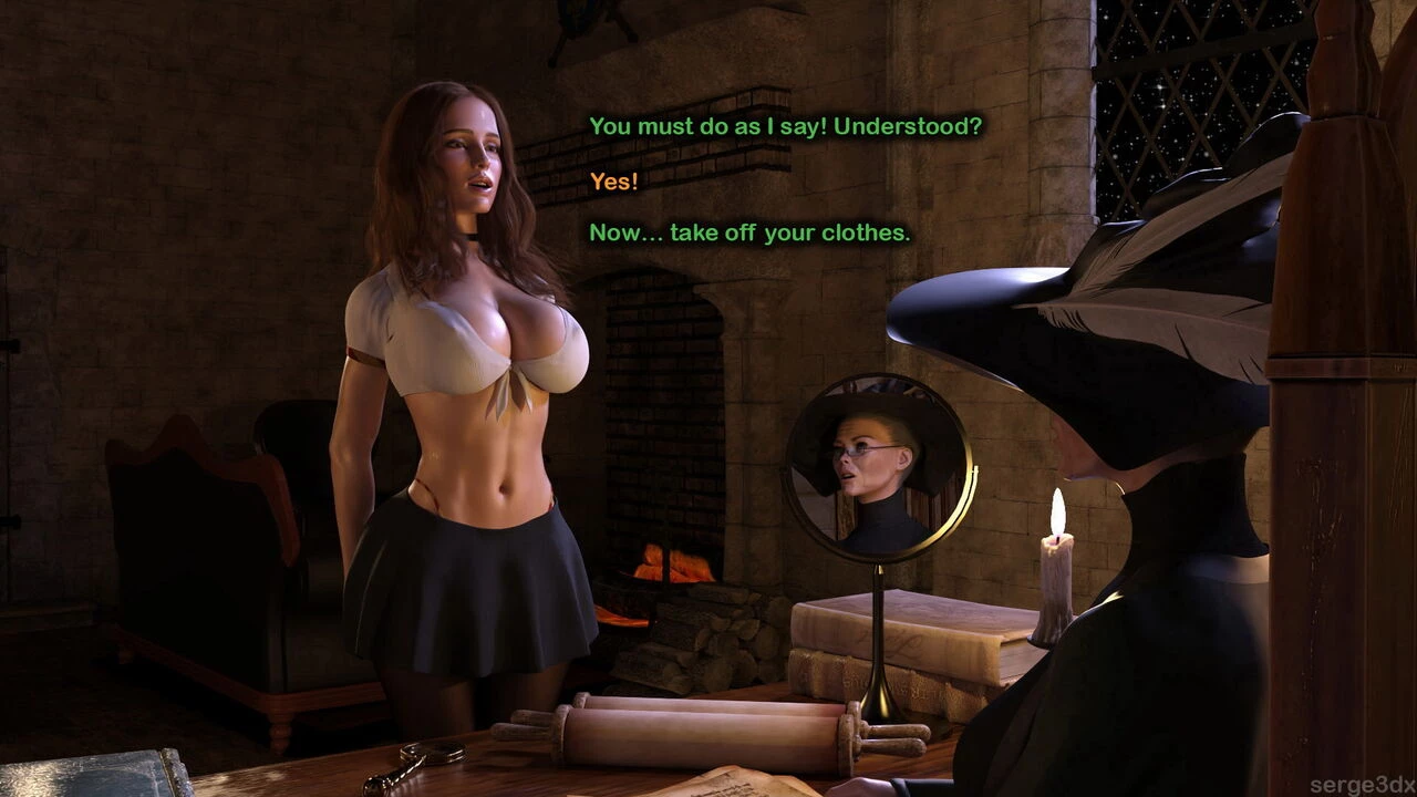 Hermione Granger and the Professor's Wand porn comic picture 16