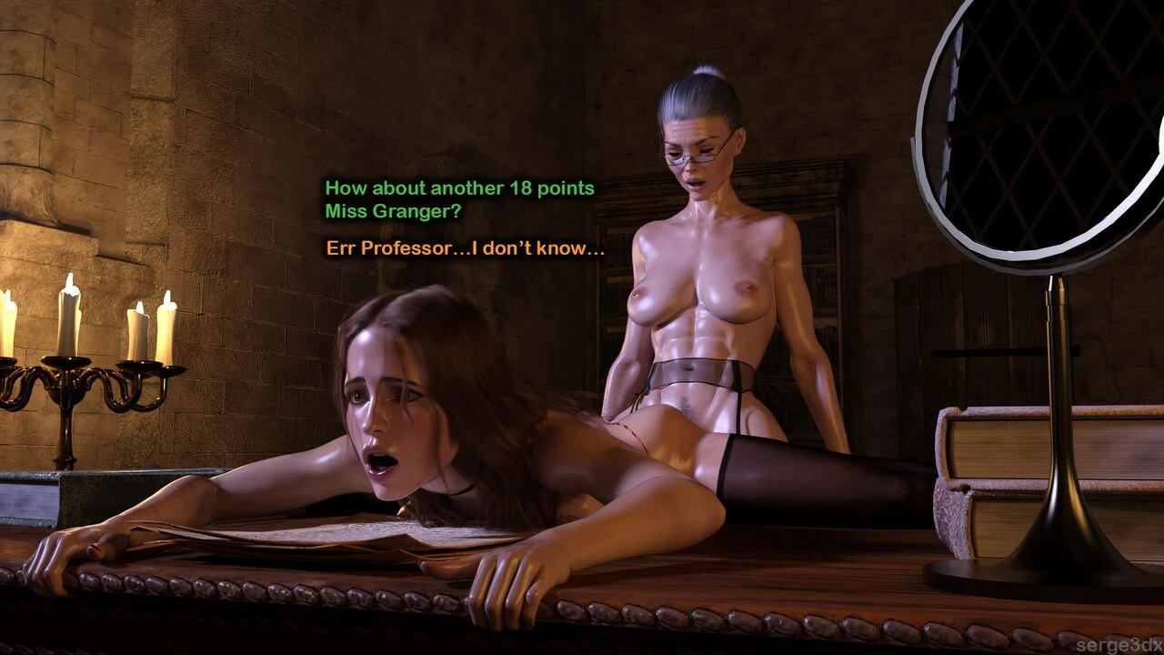Hermione Granger and the Professor's Wand porn comic picture 65