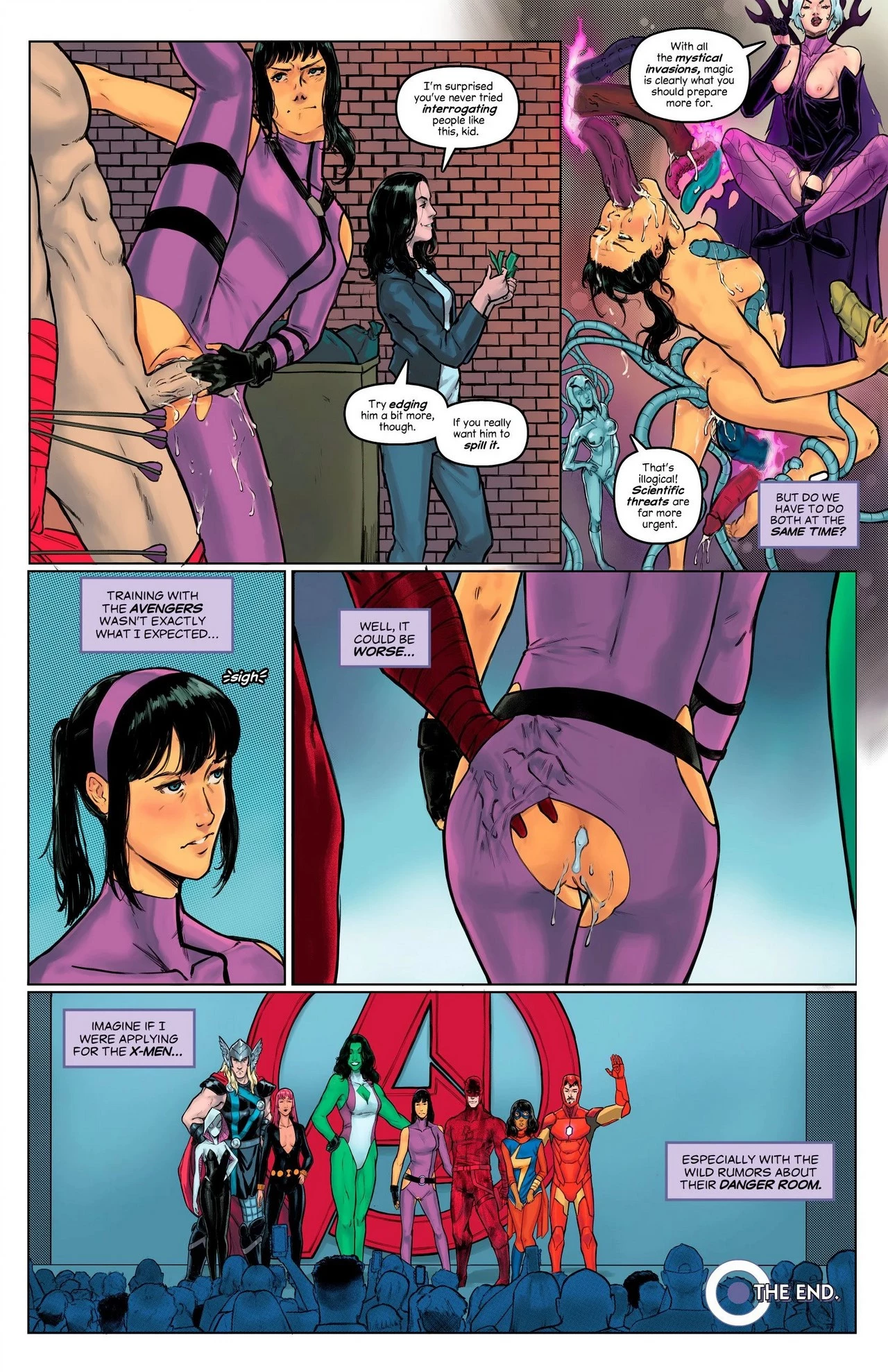 Hero Trials porn comic picture 5