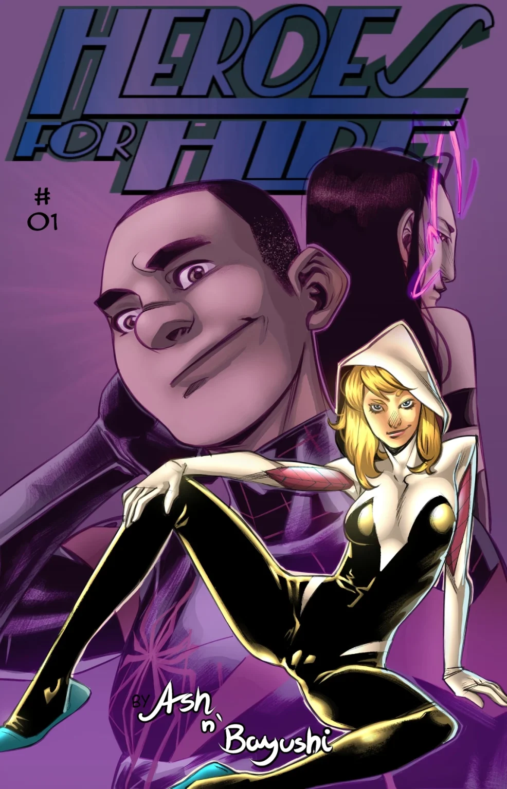 Heroes for Hire porn comic picture 1