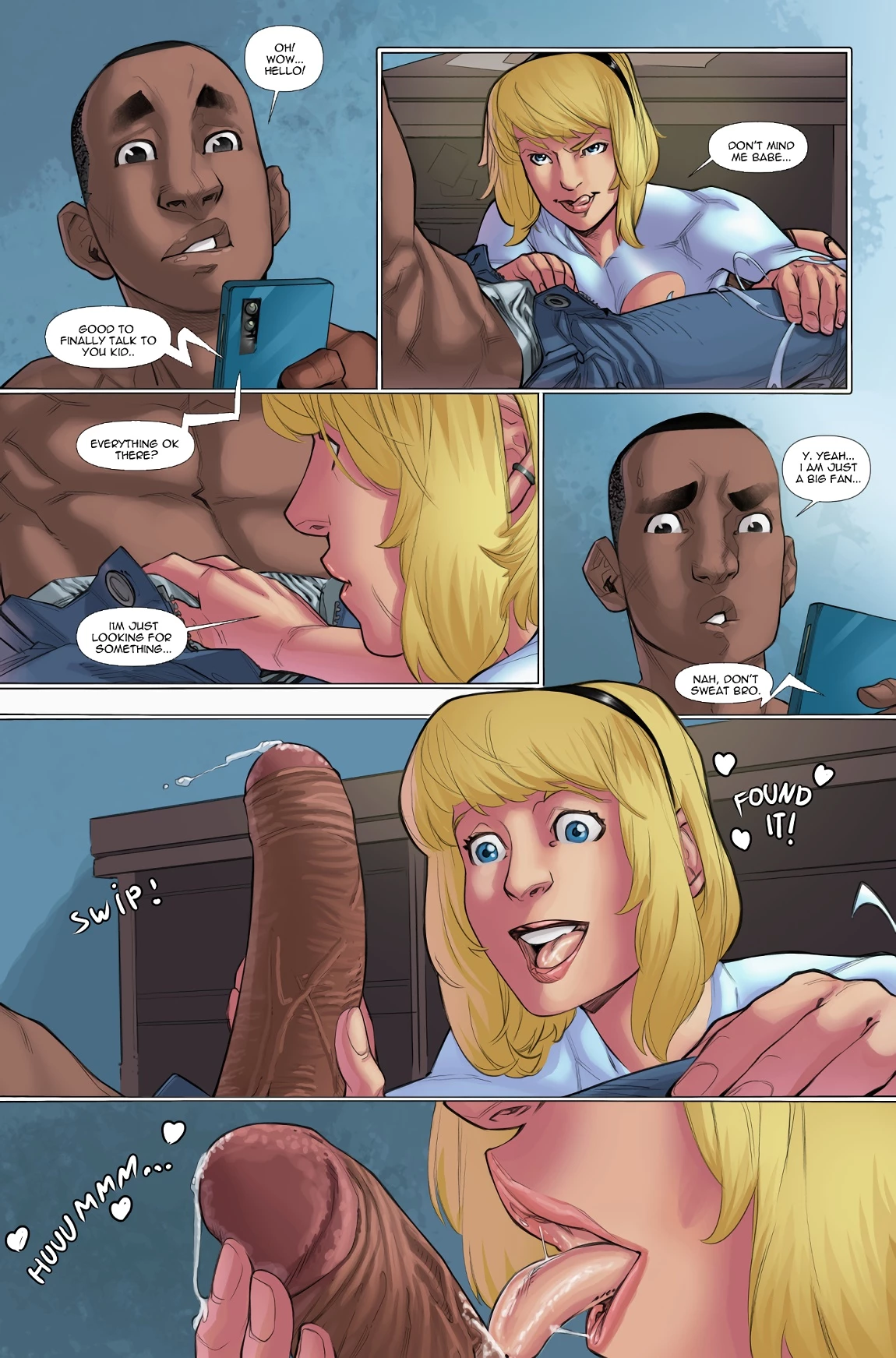 Heroes for Hire porn comic picture 4