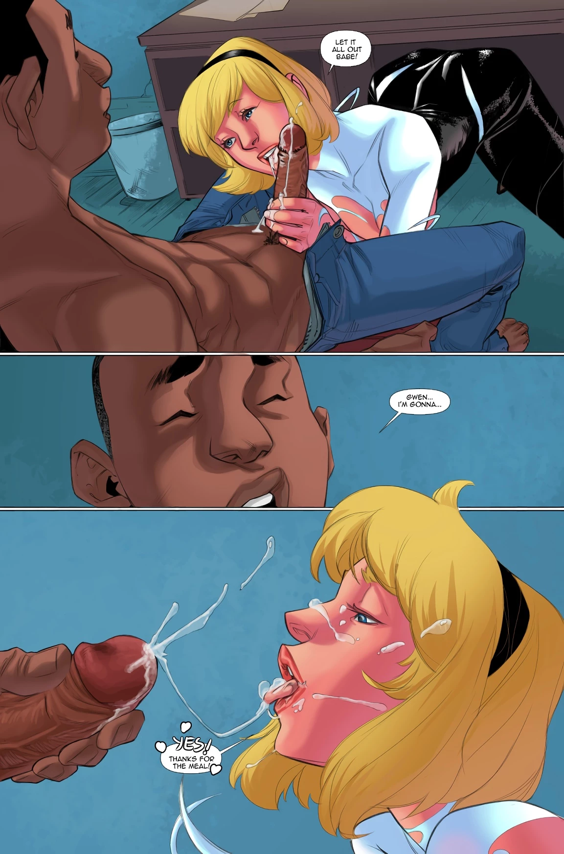 Heroes for Hire porn comic picture 8