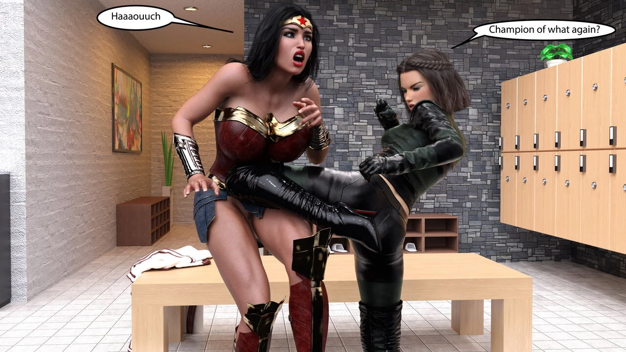 Heroine Adventures - Wonder Woman 2 porn comic picture 16