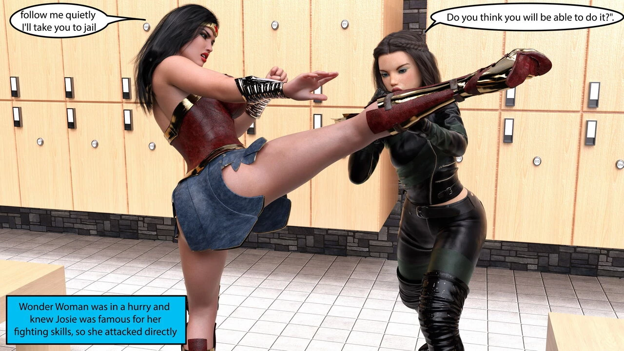 Heroine Adventures - Wonder Woman 2 porn comic picture 2