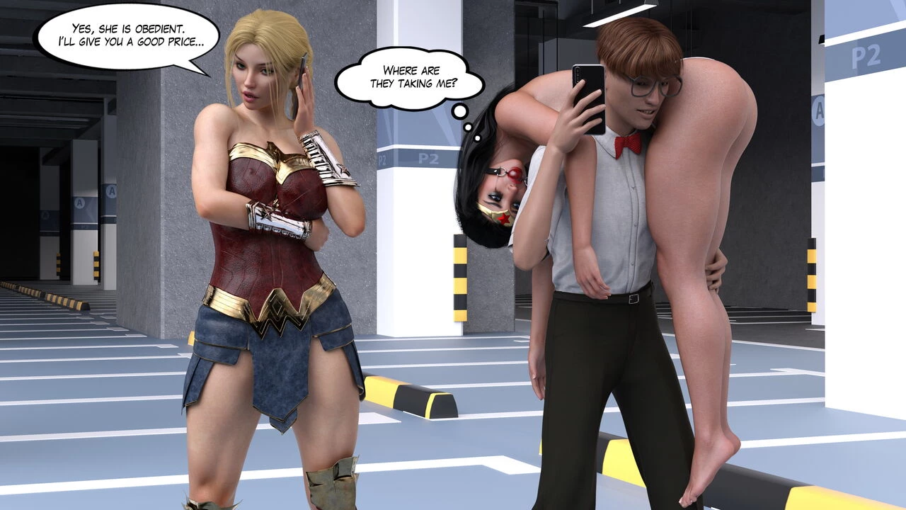 Heroine Adventures - Wonder Woman x Cammy porn comic picture 21