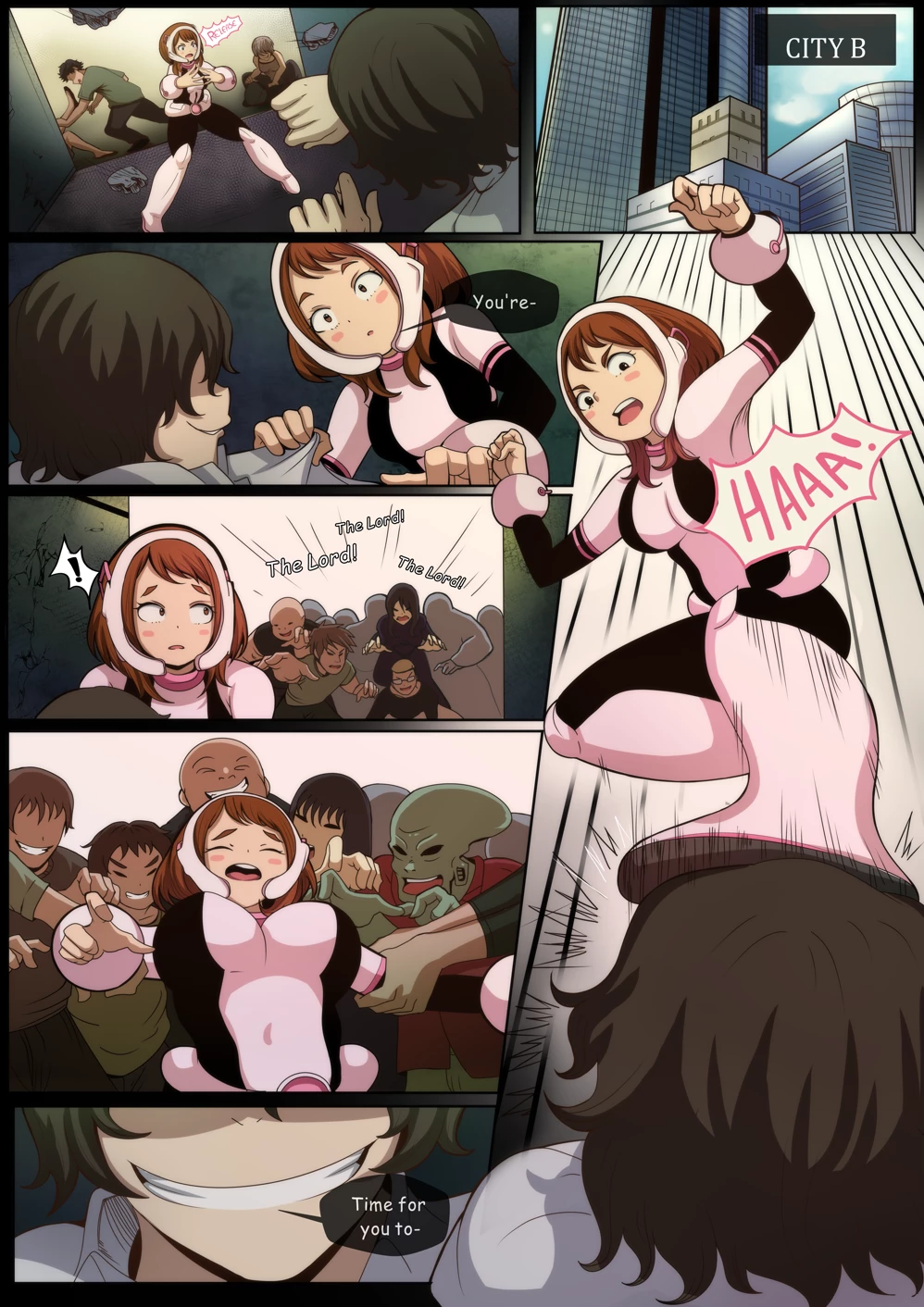 Heroine Corruption porn comic picture 2