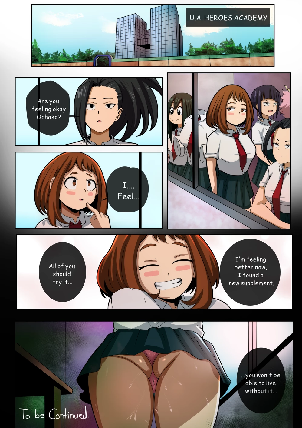 Heroine Corruption porn comic picture 23