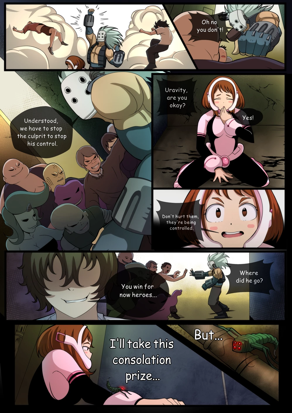 Heroine Corruption porn comic picture 3
