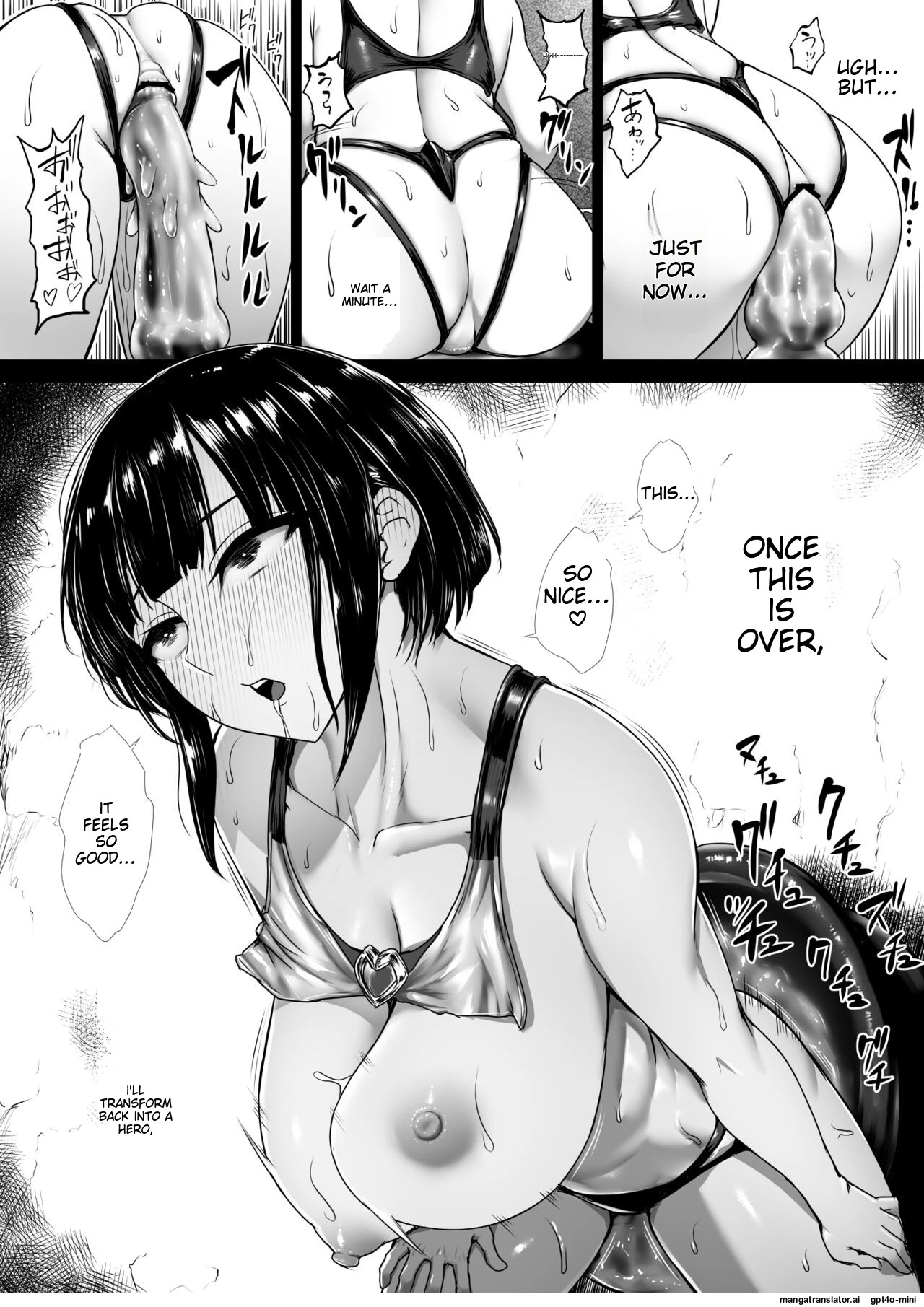 Heroine Koumon Choukyou porn comic picture 29