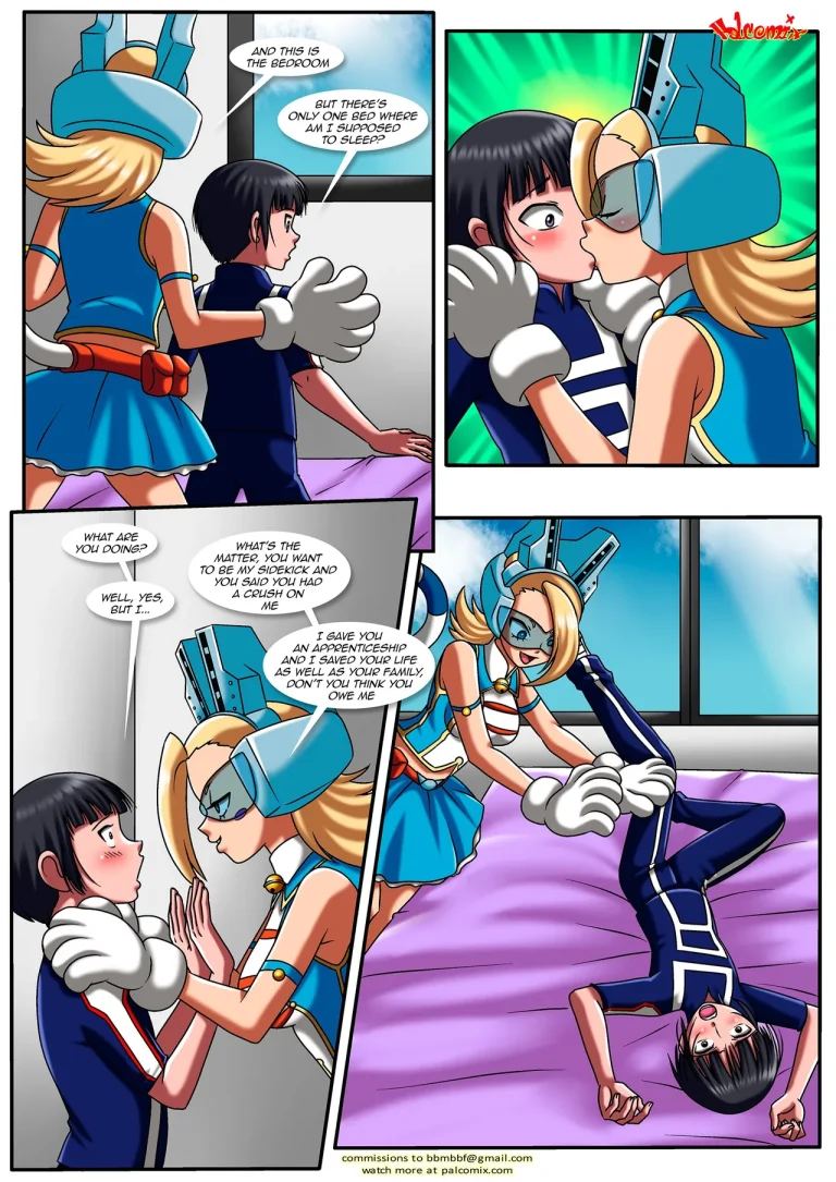 Hero's Desire porn comic picture 4