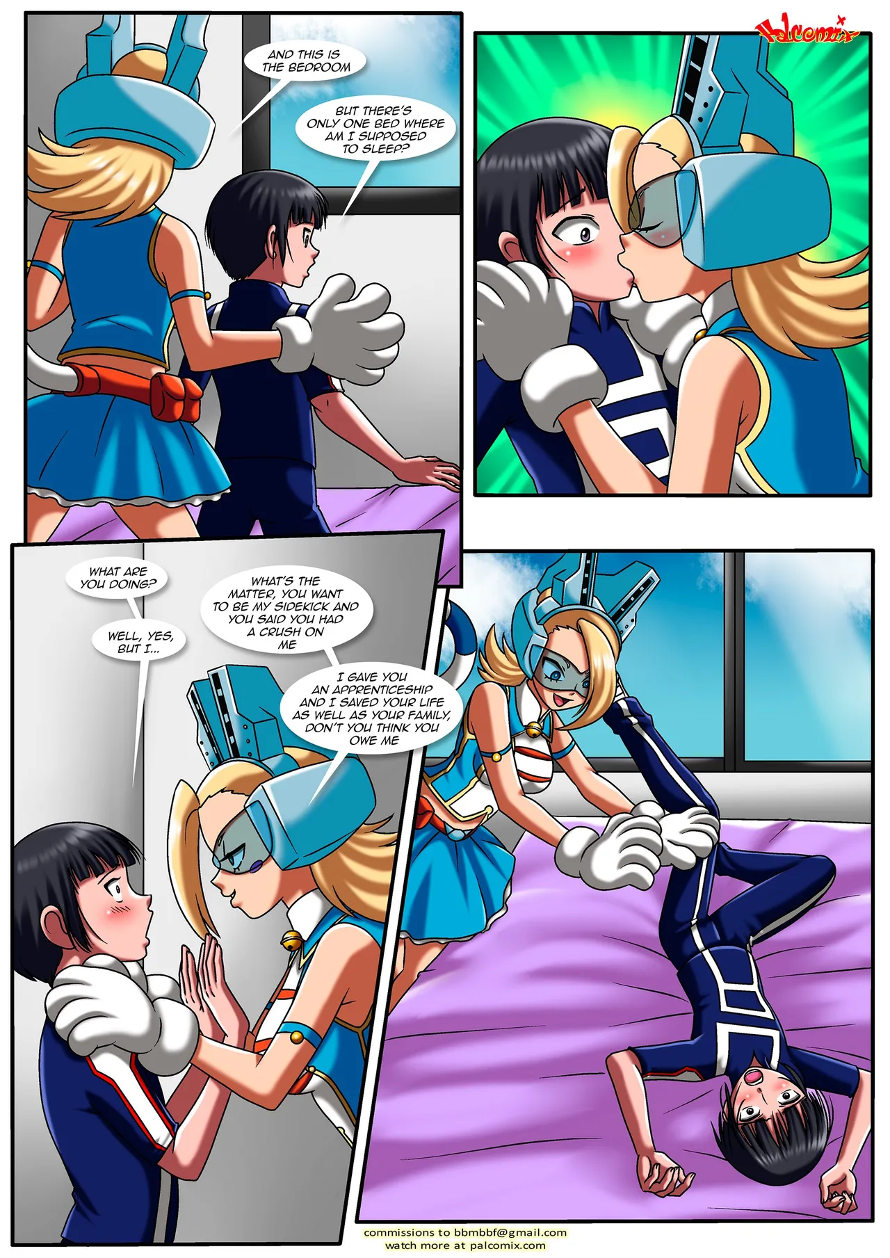Hero's Desire porn comic picture 4