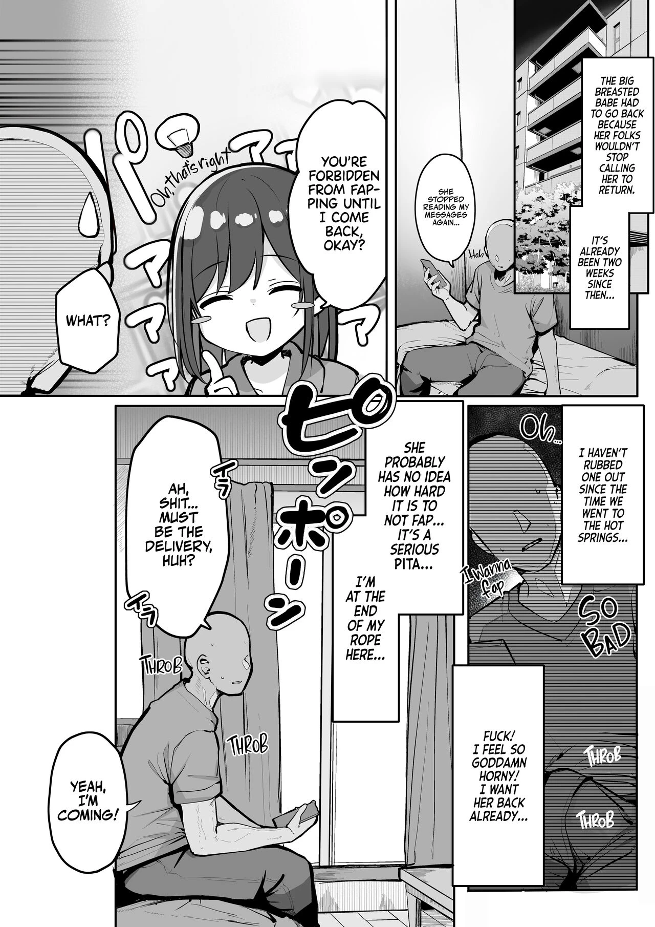 Hey, Where's the Condom? | Gomu o Tsukete to Iimashita yo ne... porn comic picture 2