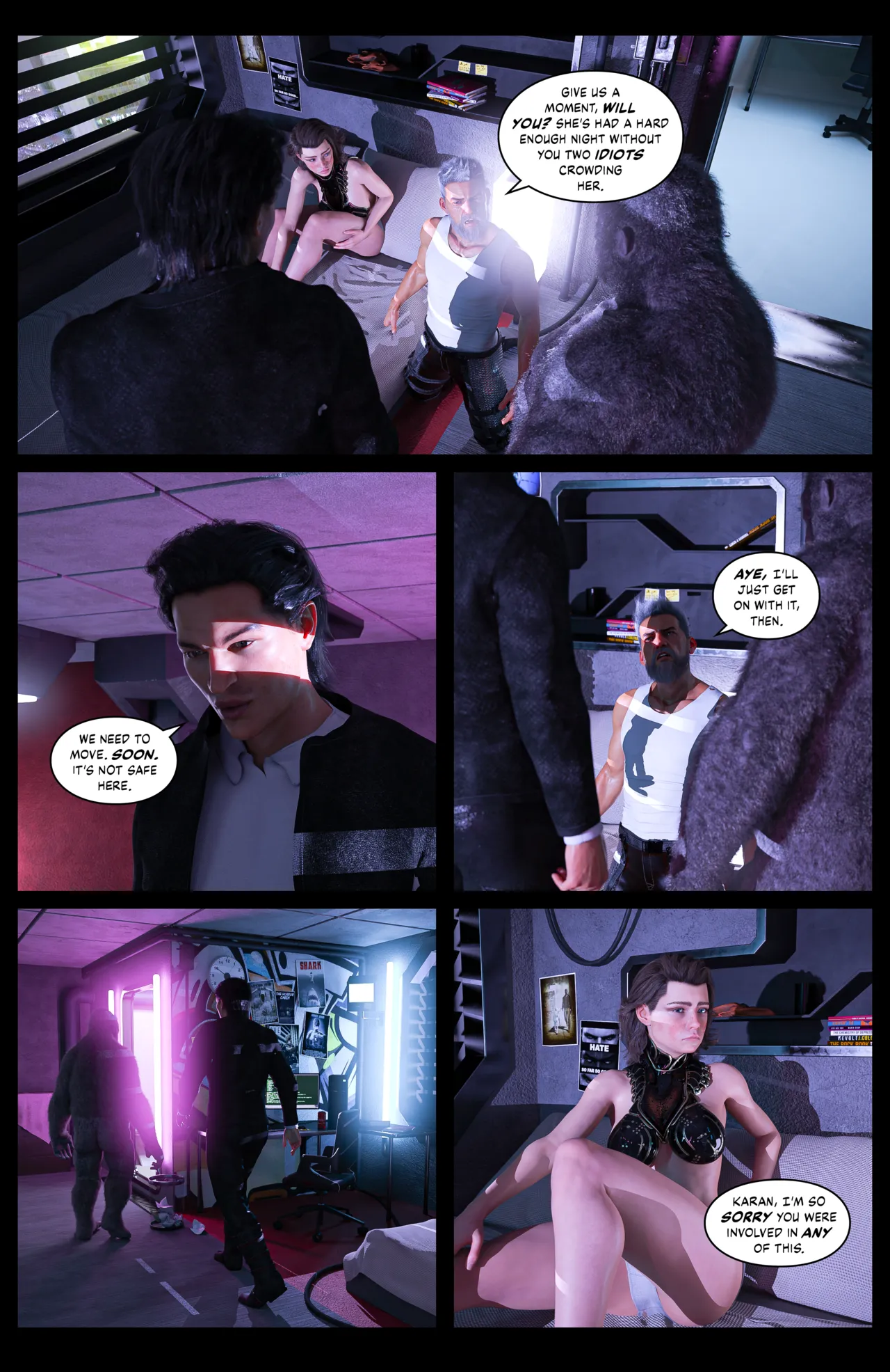 Hidden Empire 2 porn comic picture 11