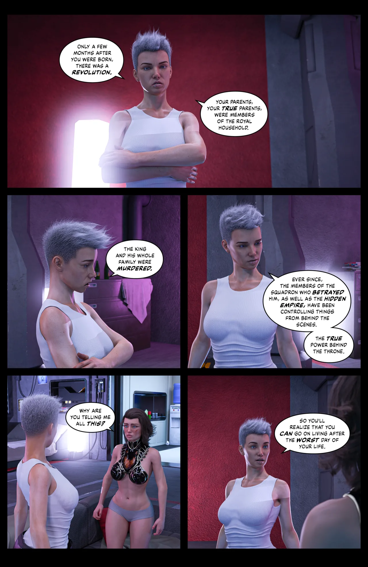 Hidden Empire 2 porn comic picture 20