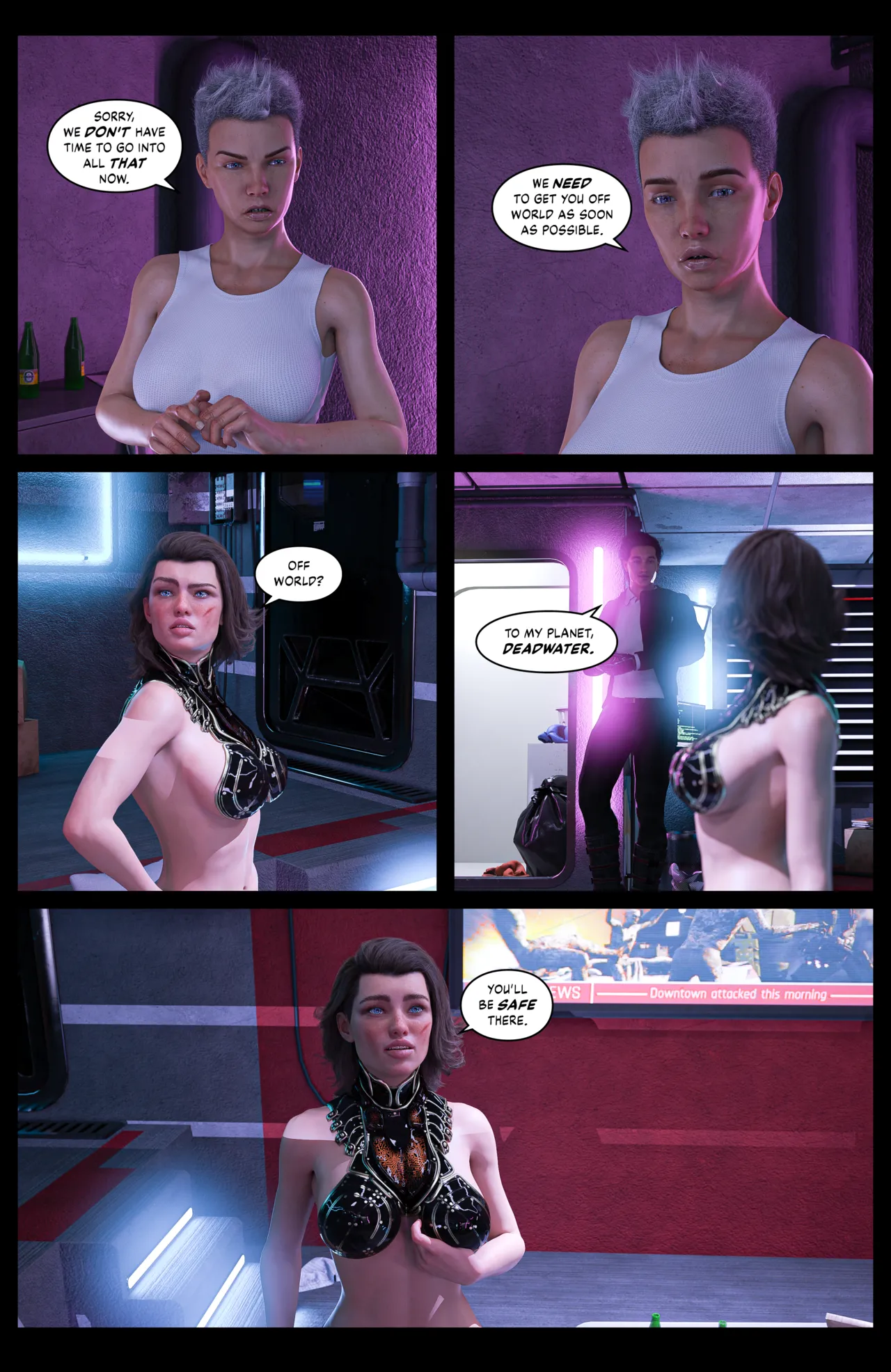 Hidden Empire 2 porn comic picture 22