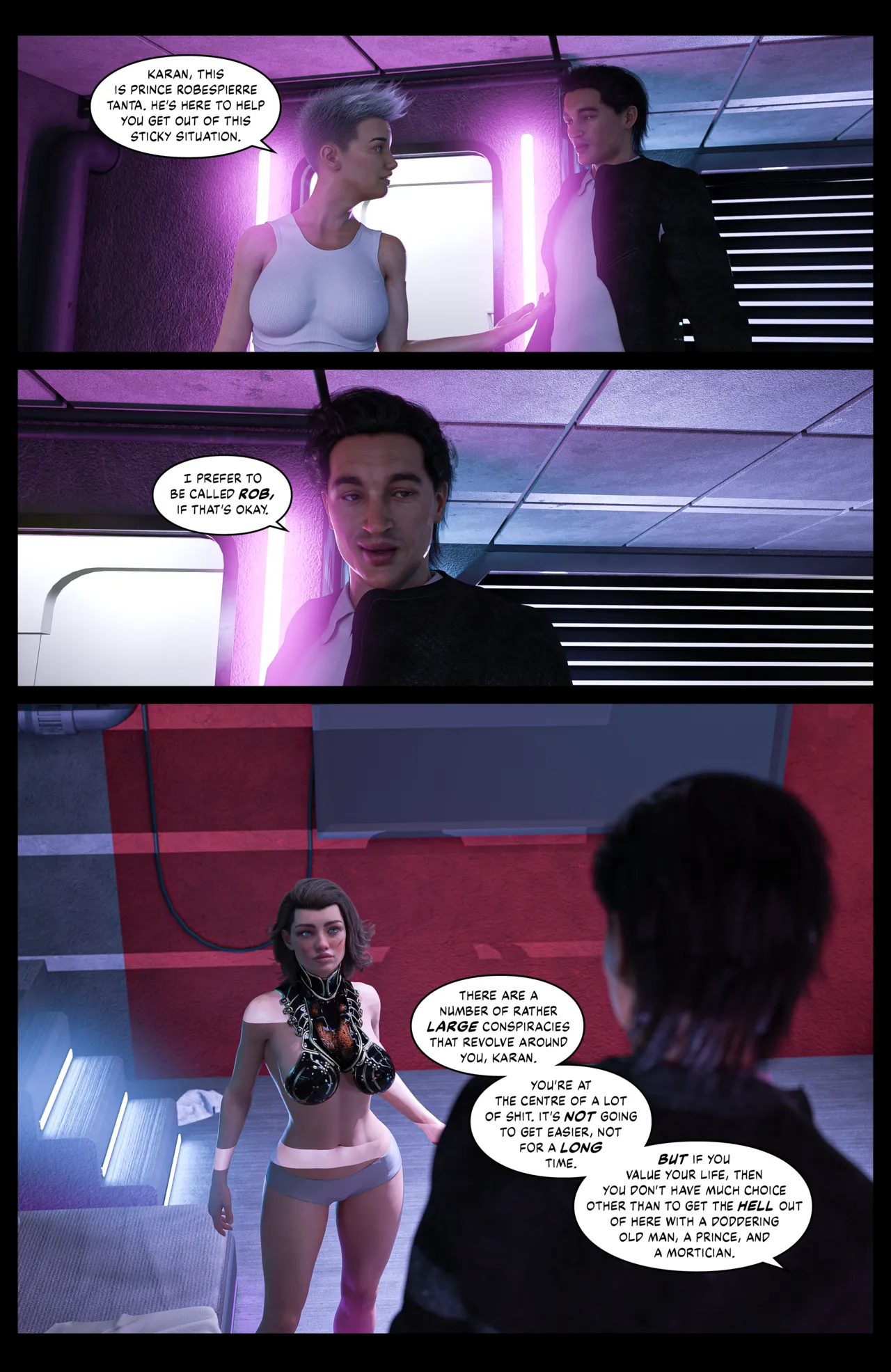 Hidden Empire 2 porn comic picture 23