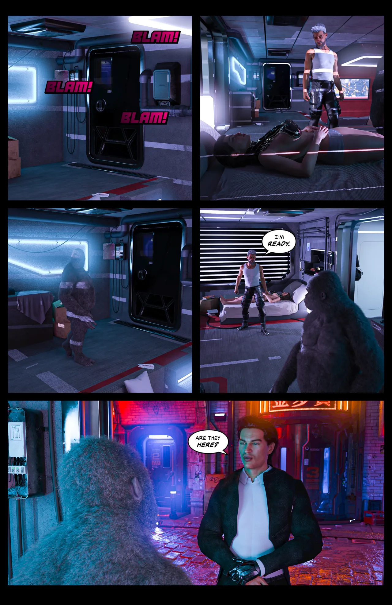 Hidden Empire 2 porn comic picture 5