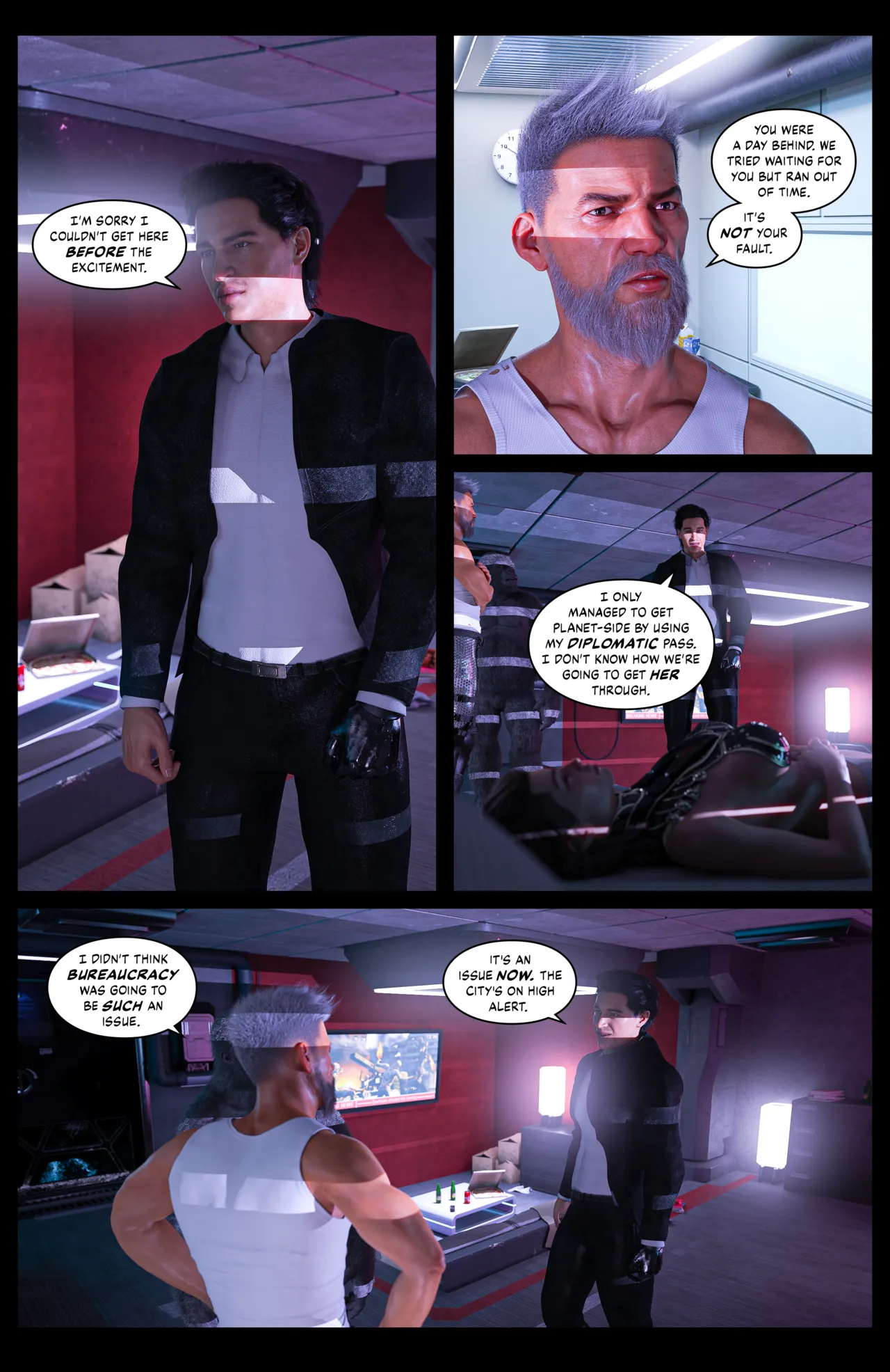 Hidden Empire 2 porn comic picture 8