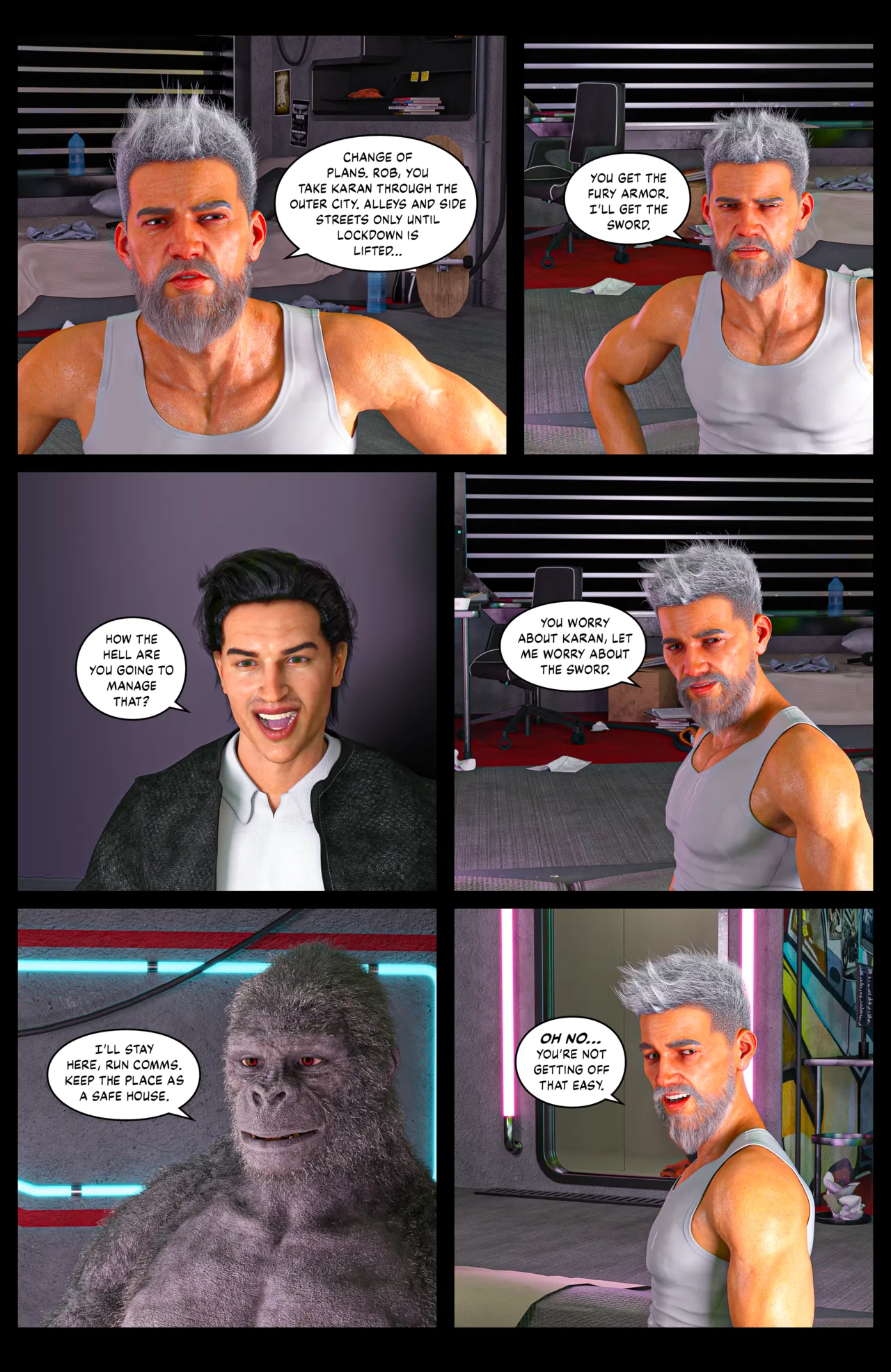 Hidden Empire 3 porn comic picture 11