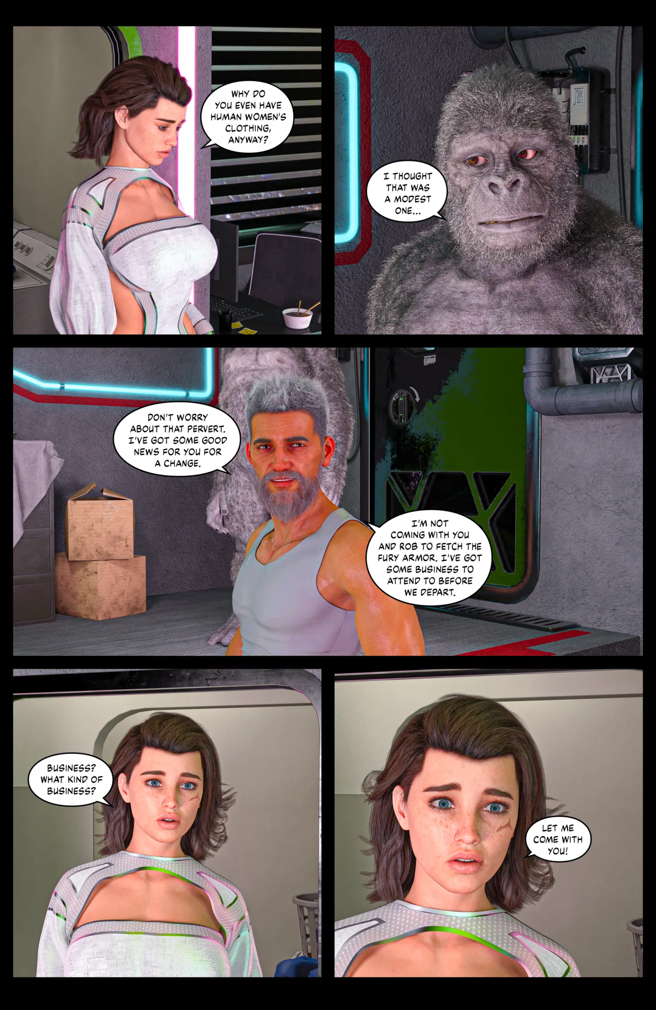 Hidden Empire 3 porn comic picture 14