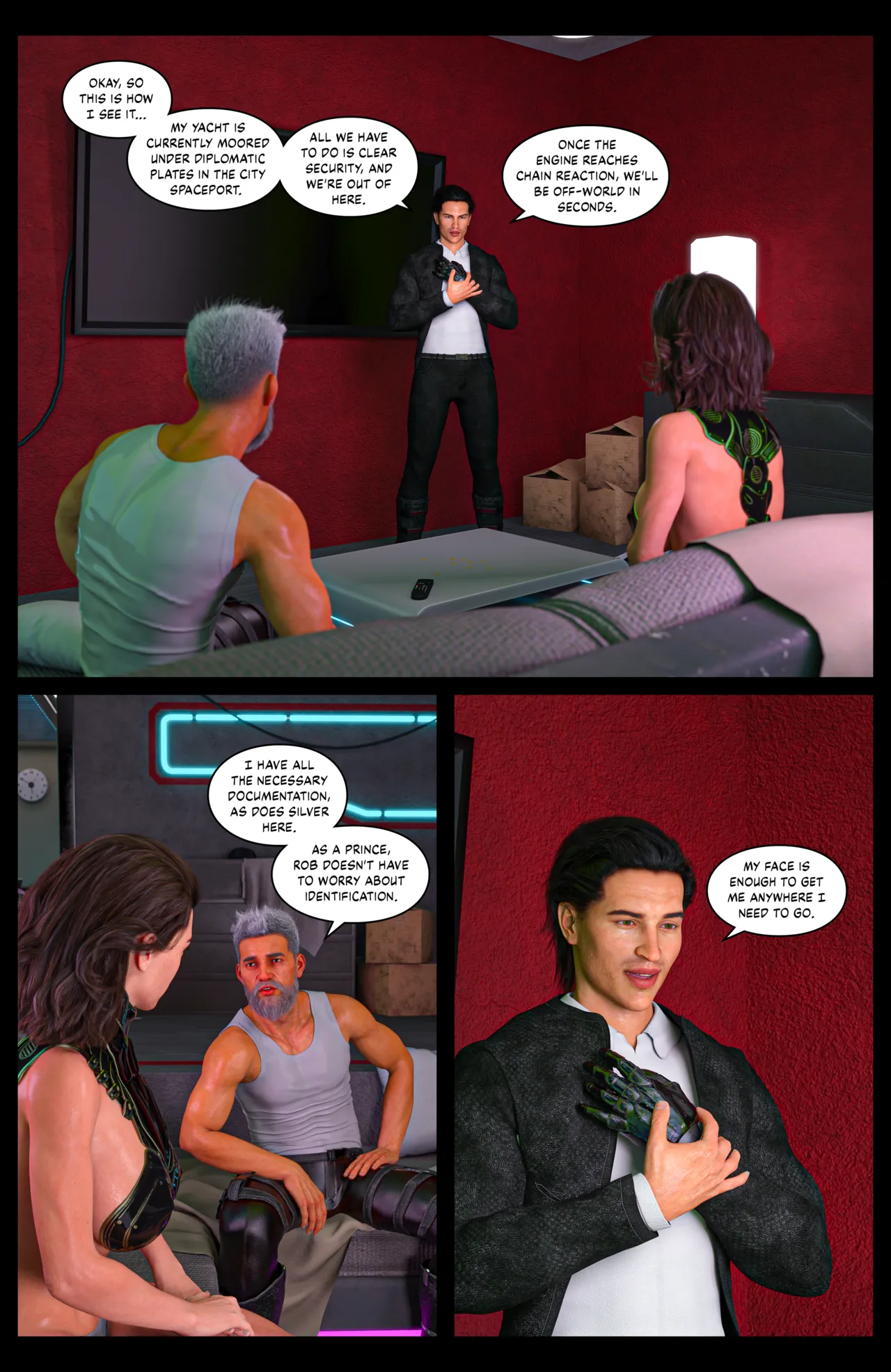 Hidden Empire 3 porn comic picture 2