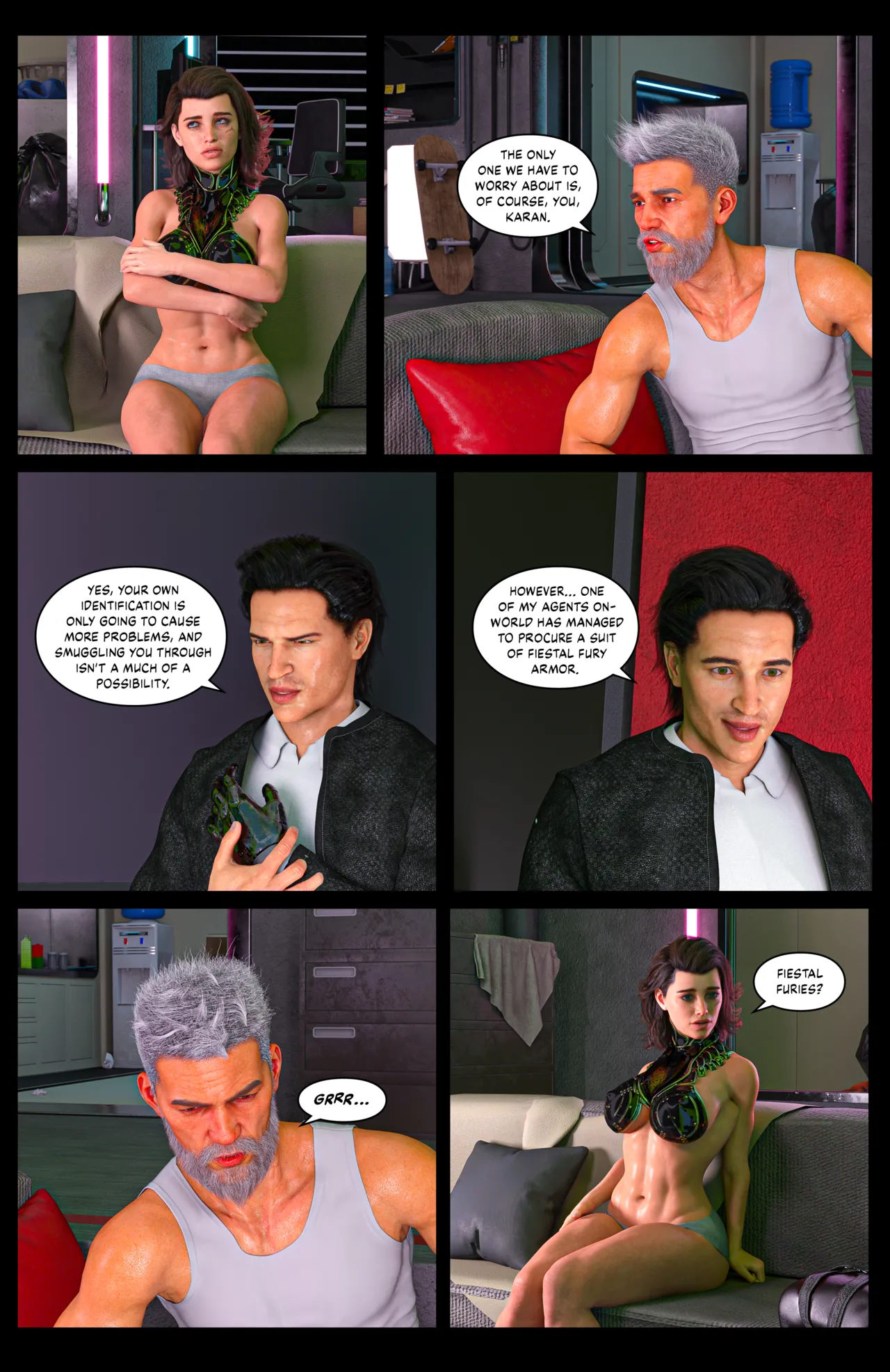 Hidden Empire 3 porn comic picture 3
