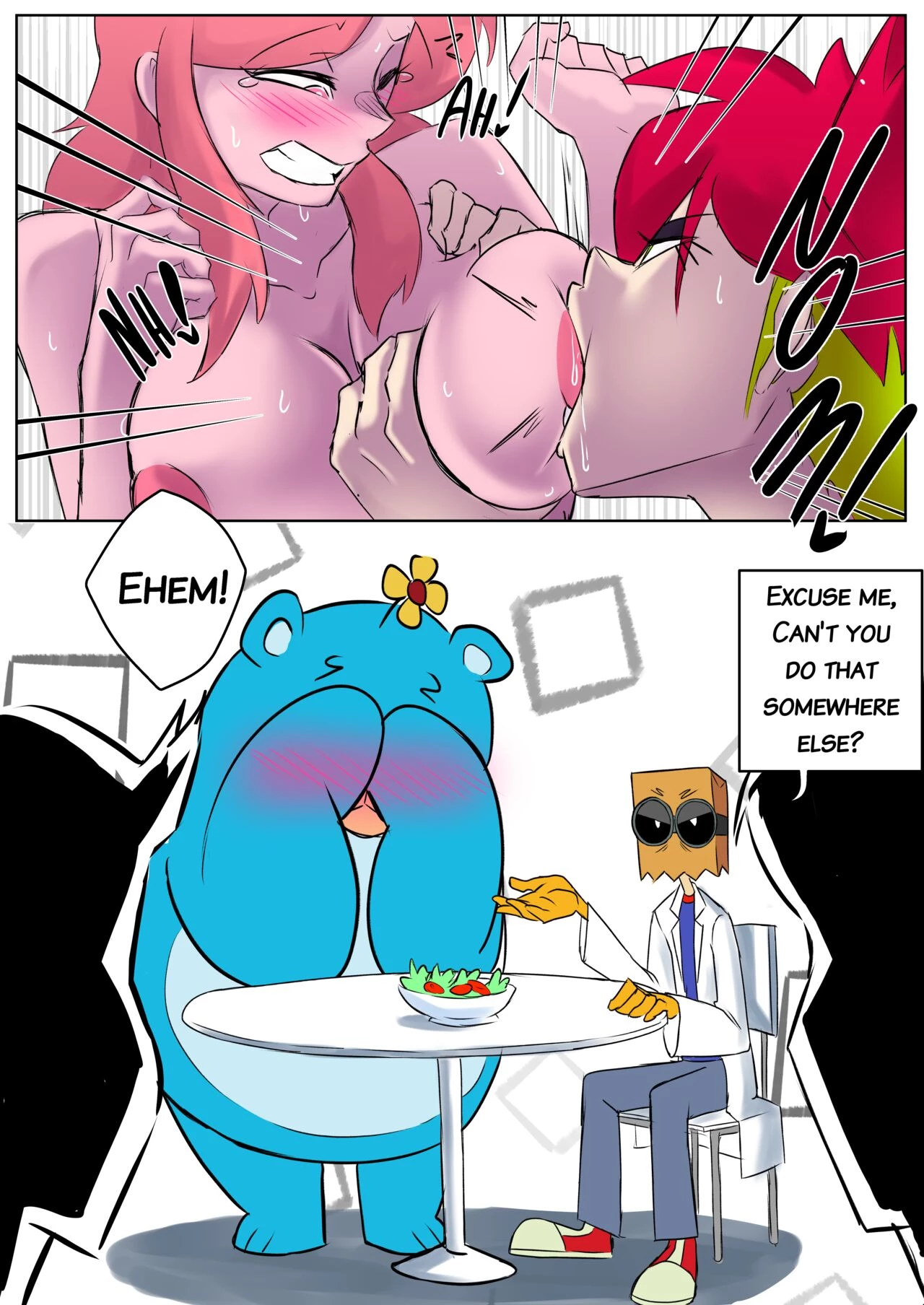 Hideous Morning porn comic picture 4