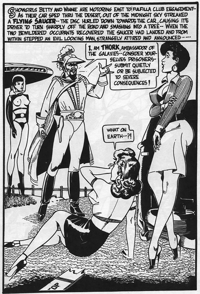 High Heels in the Heavens porn comic picture 4