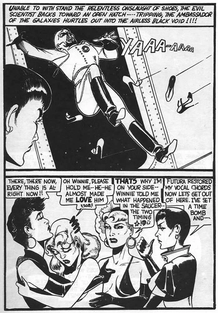 High Heels in the Heavens porn comic picture 44