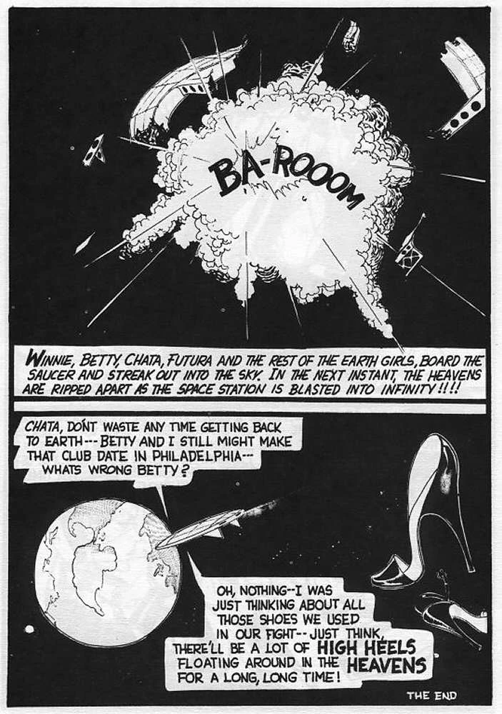 High Heels in the Heavens porn comic picture 45