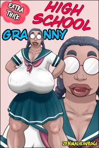 High School Granny | Tokunou Oba-chan Joshi Part 1 and 2 PLus extras porn comic picture 1