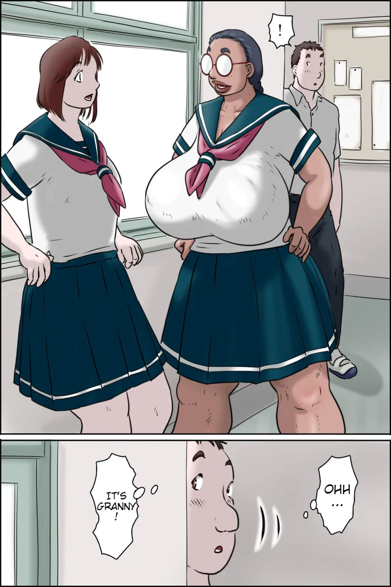 High School Granny | Tokunou Oba-chan Joshi Part 1 and 2 PLus extras porn comic picture 2