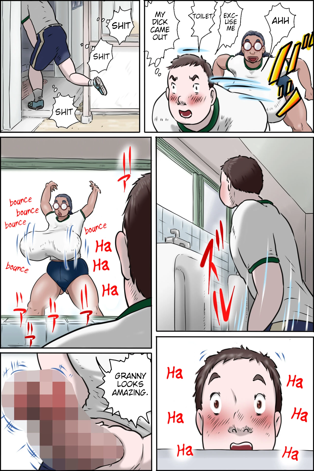 High School Granny | Tokunou Oba-chan Joshi Part 1 and 2 PLus extras porn comic picture 24