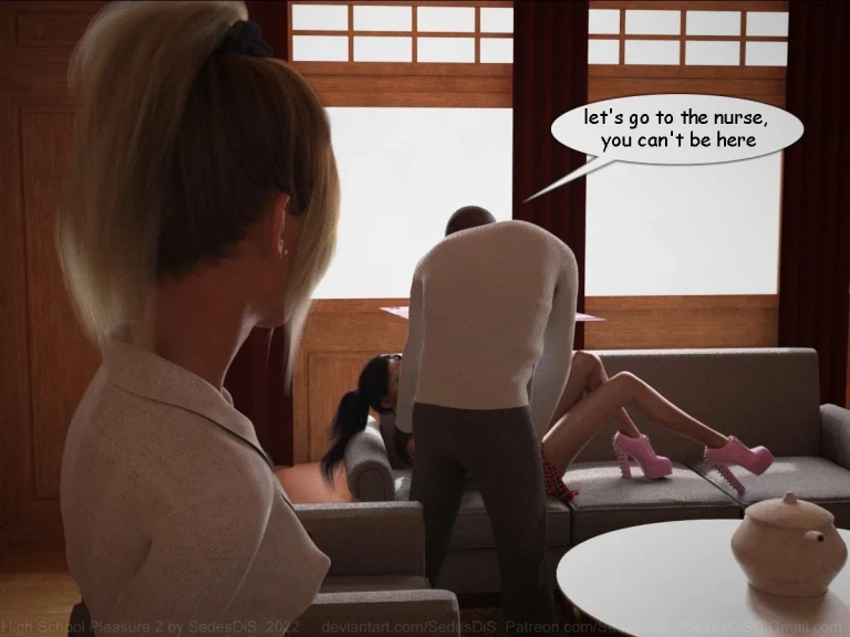 High School Pleasure 2 porn comic picture 16