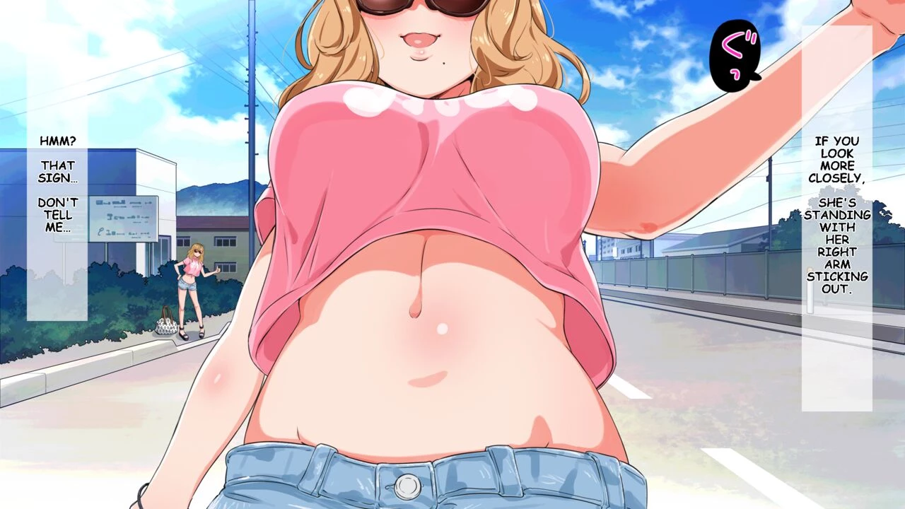 Highly Exposed Hitchhiking Gyaru... | Roshutsudo no Takai Hitchhike Gal o... porn comic picture 10