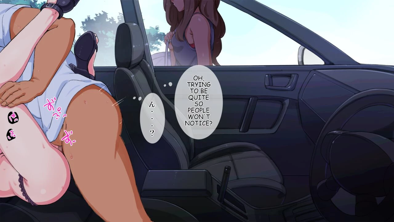 Highly Exposed Hitchhiking Gyaru... | Roshutsudo no Takai Hitchhike Gal o... porn comic picture 108