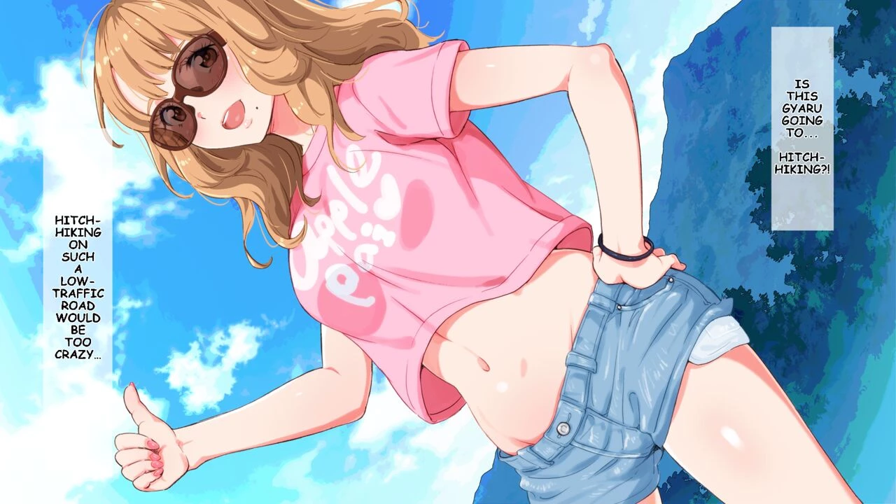 Highly Exposed Hitchhiking Gyaru... | Roshutsudo no Takai Hitchhike Gal o... porn comic picture 11