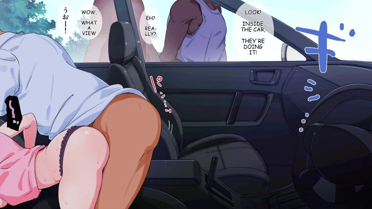 Highly Exposed Hitchhiking Gyaru... | Roshutsudo no Takai Hitchhike Gal o... porn comic picture 112