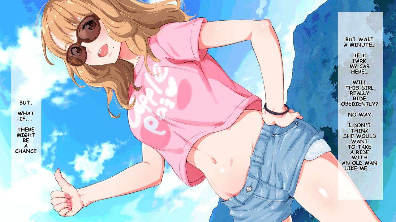 Highly Exposed Hitchhiking Gyaru... | Roshutsudo no Takai Hitchhike Gal o... porn comic picture 12