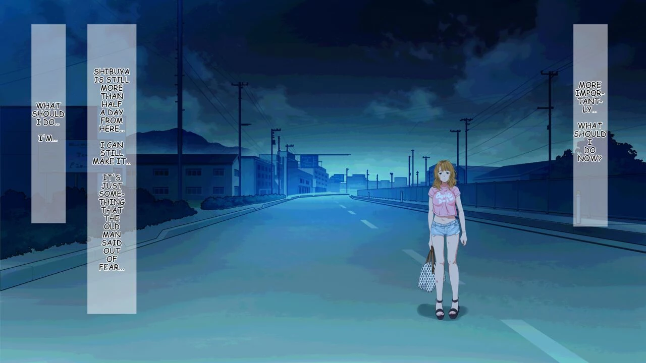 Highly Exposed Hitchhiking Gyaru... | Roshutsudo no Takai Hitchhike Gal o... porn comic picture 155
