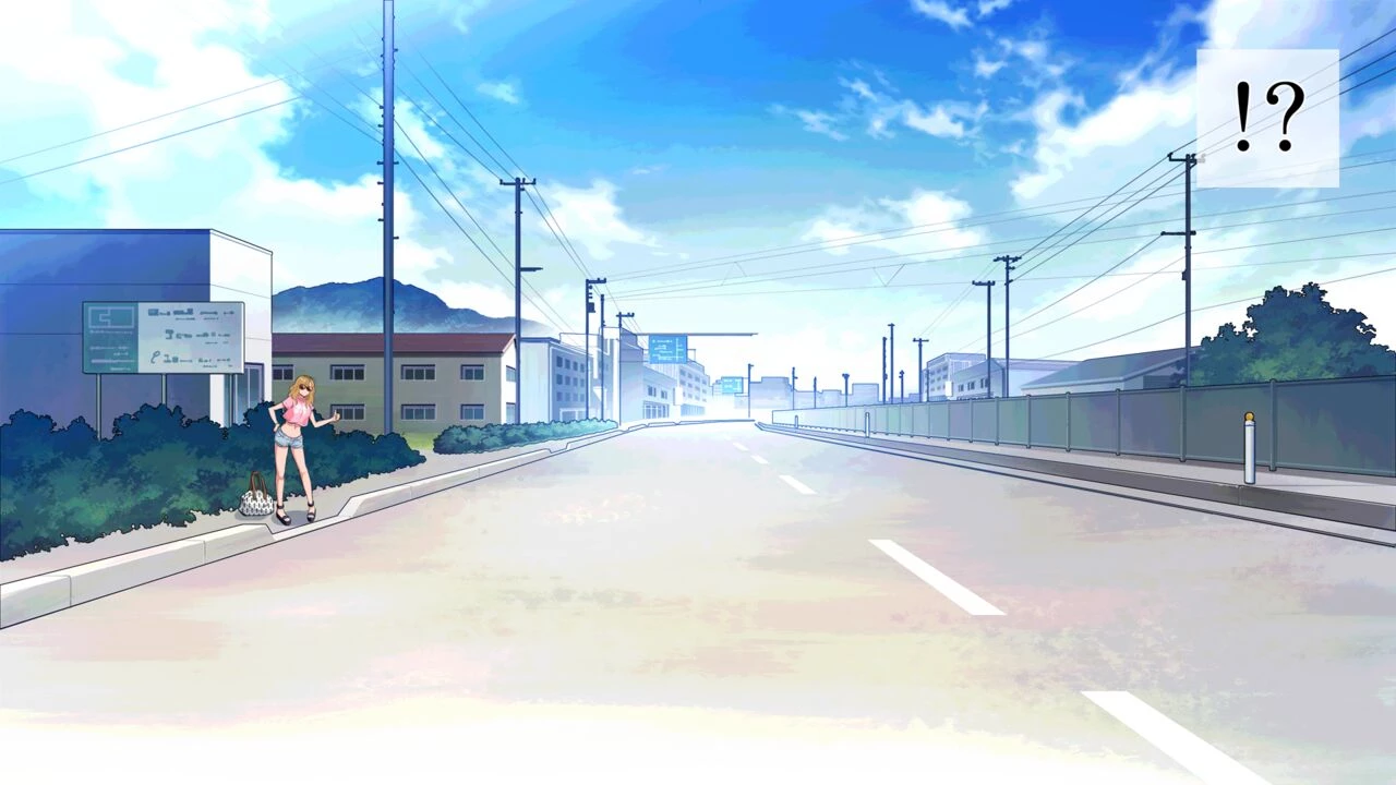 Highly Exposed Hitchhiking Gyaru... | Roshutsudo no Takai Hitchhike Gal o... porn comic picture 4