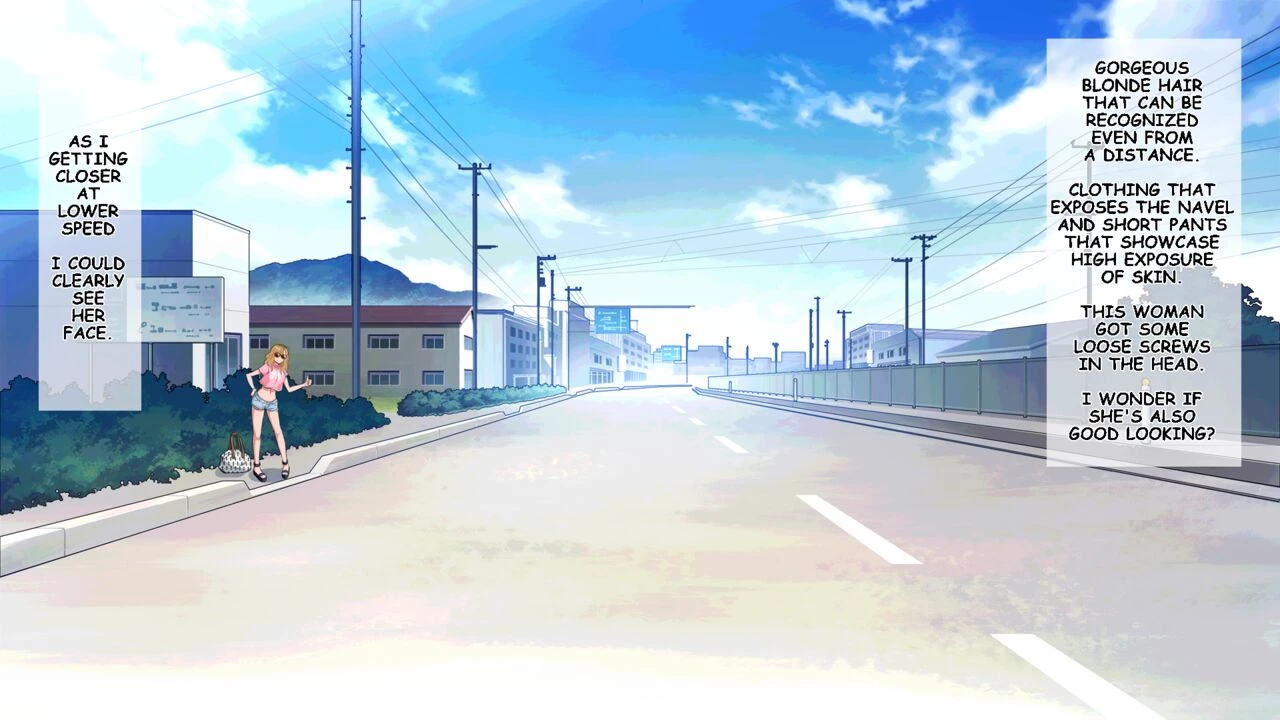 Highly Exposed Hitchhiking Gyaru... | Roshutsudo no Takai Hitchhike Gal o... porn comic picture 6