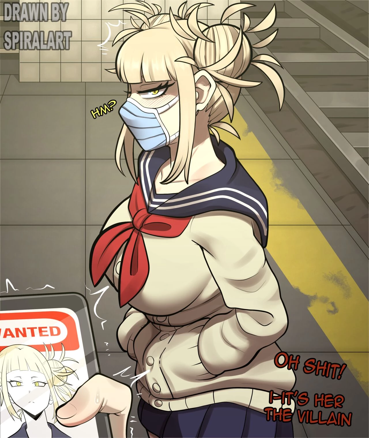 Himiko Toga train comic porn comic picture 1