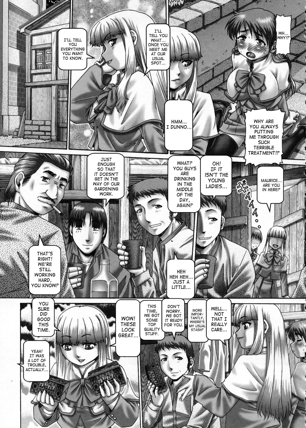 Himitsu no Anazono porn comic picture 148