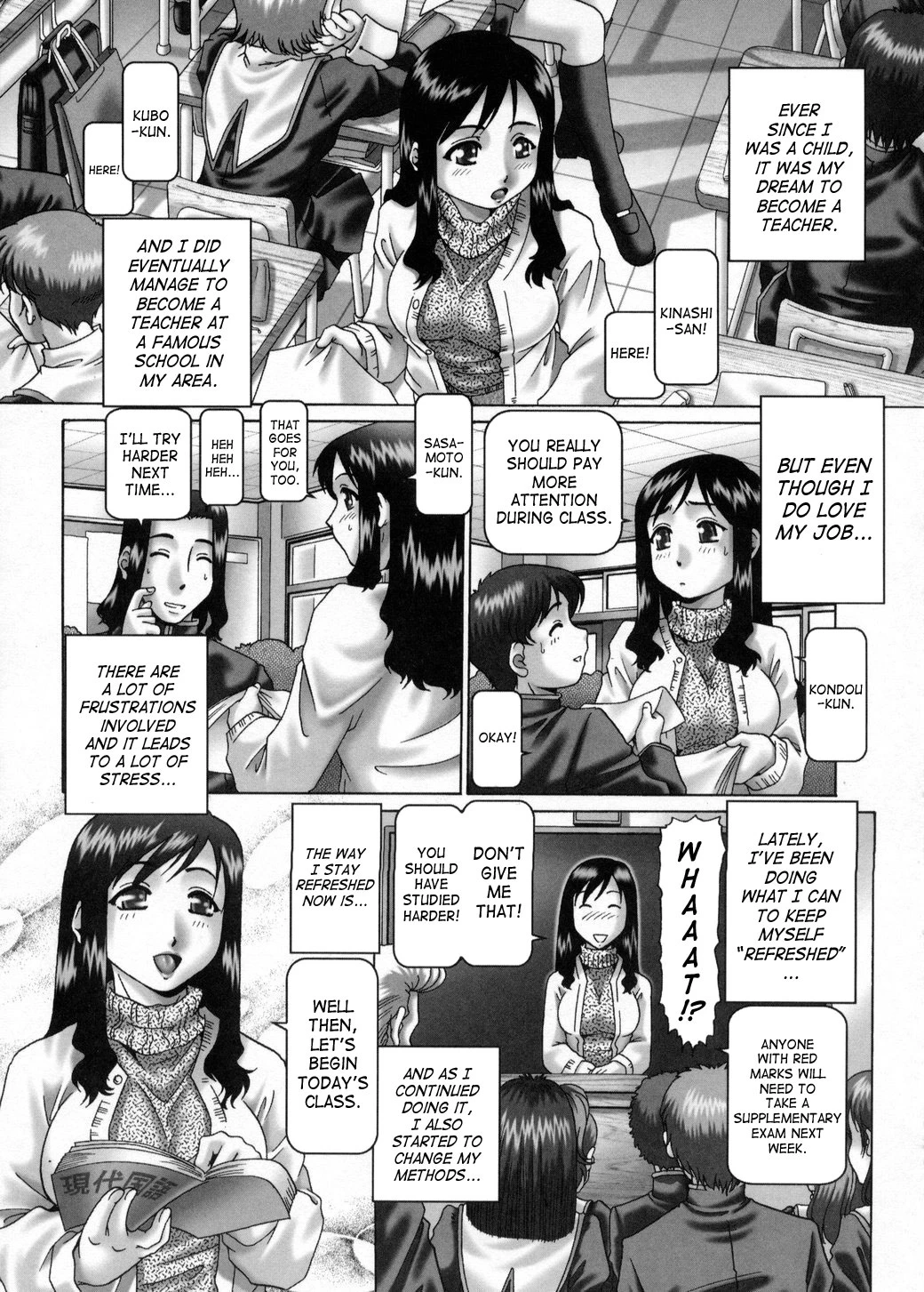 Himitsu no Anazono porn comic picture 84
