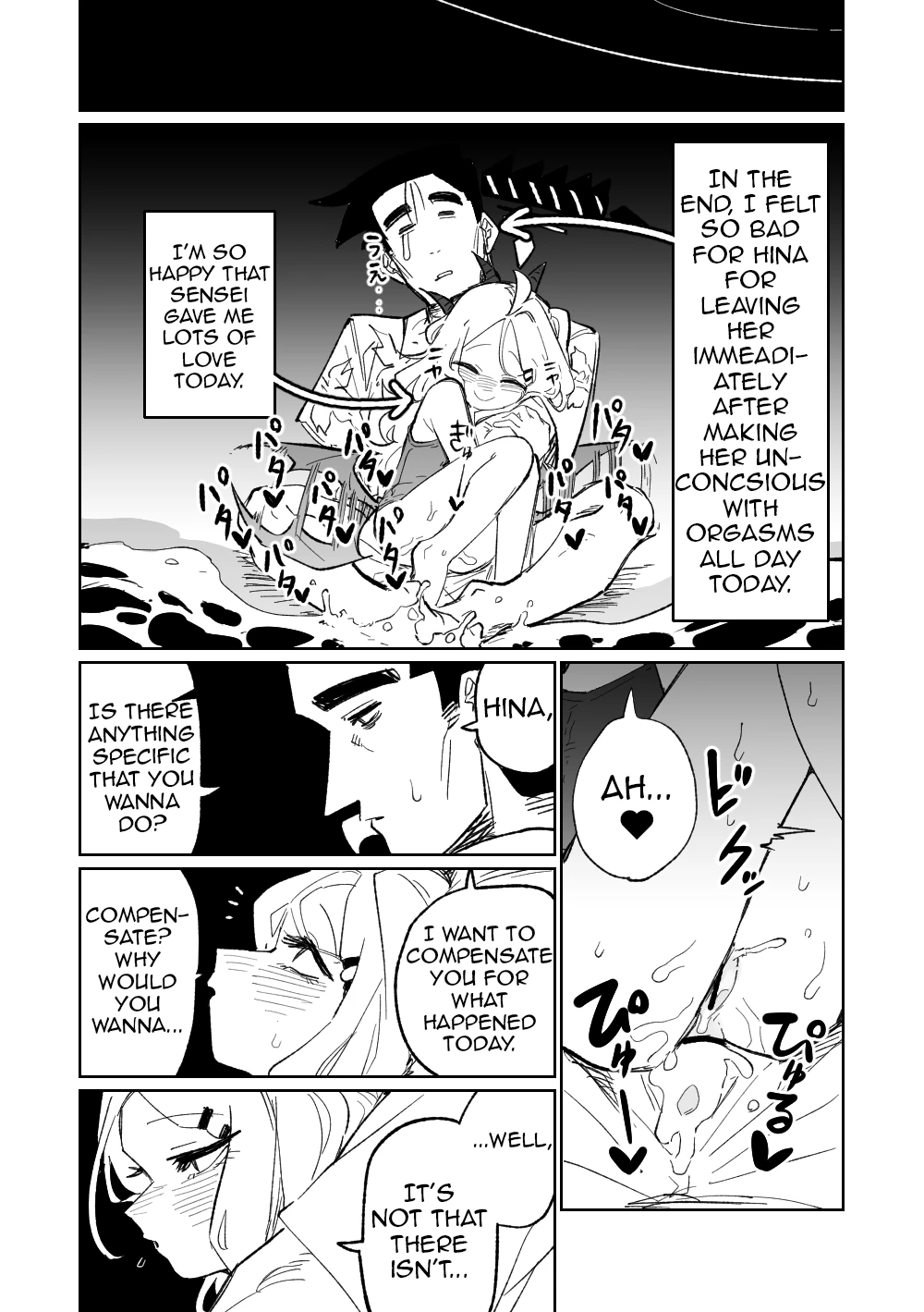 Hina Iinchou no Natsuyasumi! | Hina's summer vacation! (Blue Archive) porn comic picture 14